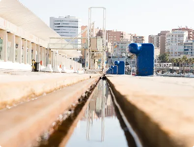 Ливневая канализация с песко- и нефтеуловителями