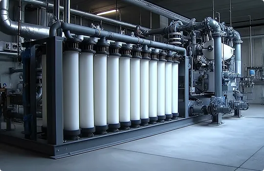 Мембранная очистка и солеудаление