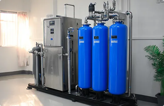 Однокорпусные ионообменные установки